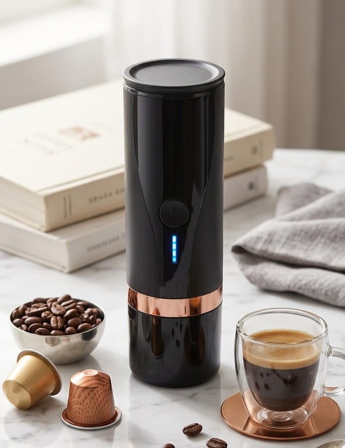 Tragbare vollautomatische Mini-Kaffeemaschine fürs Auto